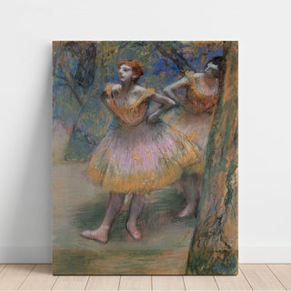 Reproduction Two Dancers 1893-1898 - Edgar Degas