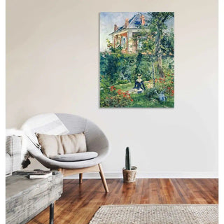 Reproduction Un Coin du jardin de Bellevue - Edouard Manet