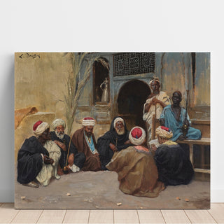 Reproduction Un Conseil des sages - Ludwig Deutsch