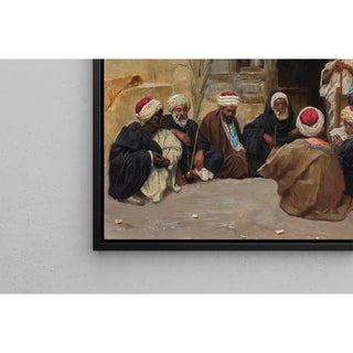 Reproduction Un Conseil des sages - Ludwig Deutsch