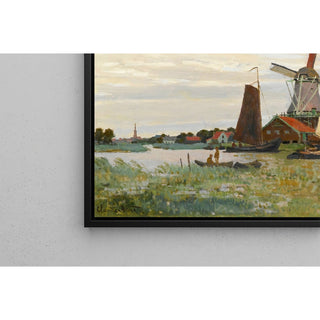 Reproduction Un Moulin à Zaandam de Claude Monet