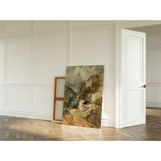 Reproduction Un paysage méridional avec des moutons - Marie Egner
