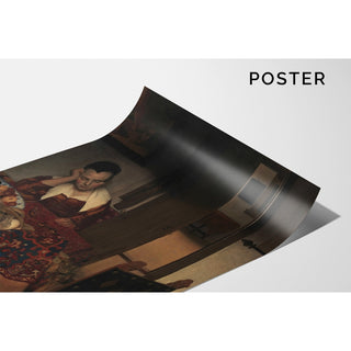 Reproduction Une servante endormie - Johannes Vermeer