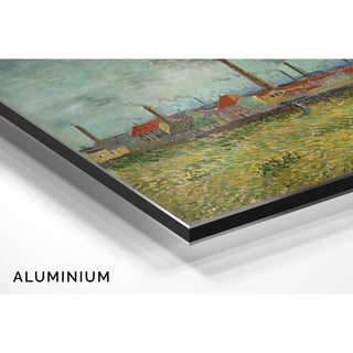 Reproduction Usines à Clichy - Vincent van Gogh