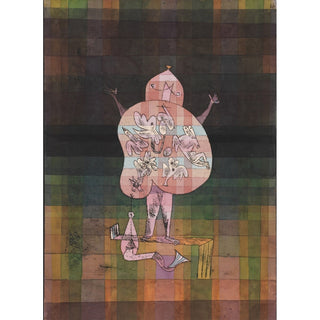 Reproduction Ventriloque et crieur dans la lande - Paul Klee