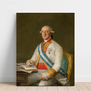 Reproduction Vicente María de Vera de Aragón, duc de la Roca - Francisco de Goya