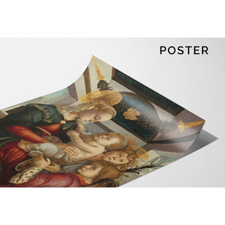 Reproduction Vierge à l'enfant avec des anges - Sandro Botticelli