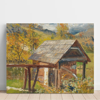 Reproduction Vieux moulin à Gastein - Marie Egner