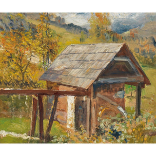 Reproduction Vieux moulin à Gastein - Marie Egner