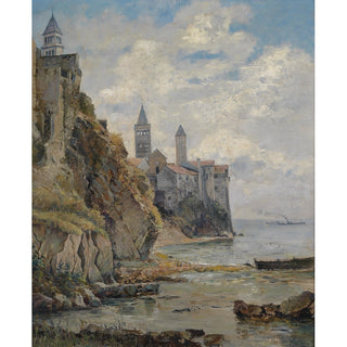 Reproduction Vue de l'île de Rab - Marie Egner