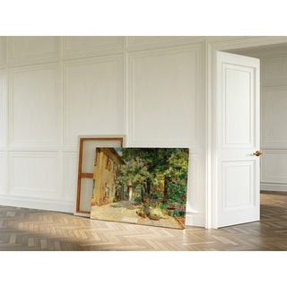 Reproduction Vue de la cour du numéro 8 de la Dreilaufergasse, 1070 Vienne - Marie Egner
