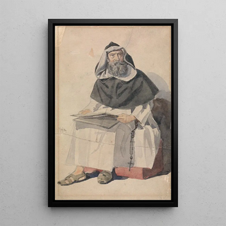 Richard Dadd - Portrait of a Monk.webp