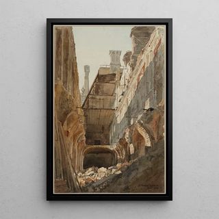 Richard Phen Spiers - Ruines du Palais des Tuileries salon de Diane en 1871.webp