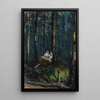 Robert Henri - The Reader in the Forest.webp