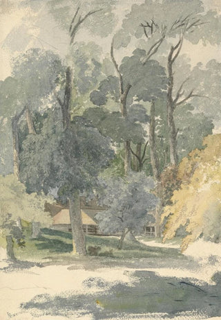 Robert Hills - Trees and Barns in Ashstead Park Surrey.webp