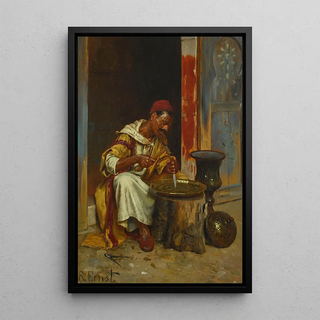 Rudolf Ernst - The Brass Worker.webp