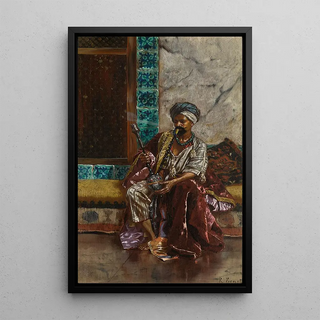 Rudolf Ernst - The Nargilah Smoker.webp
