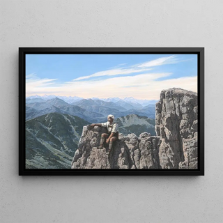 Rudolf Reschreiter - Der Knstler auf dem Plankenstein.webp