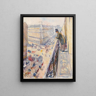 Rue Lafayette - Edvard Munch | Art print Painting Wall decoration poster copy