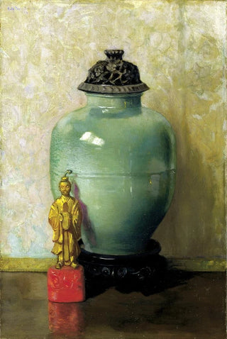 Ruth Payne Burgess - Green Chinese Jar.webp
