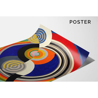 Rythme n°2 - Robert Delaunay | Reproduction Tableau Décoration murale affiche copie