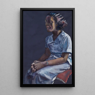 Samuel Joseph Brown Jr - Girl in Blue Dress.webp