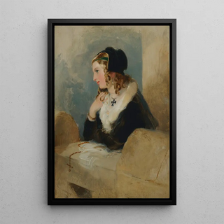 Sir Edwin Henry Landseer - Portrait of Catherine Seyton.webp