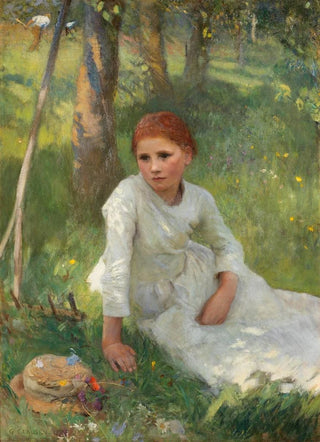 Sir George Clausen - Noon in the Hayfield.webp