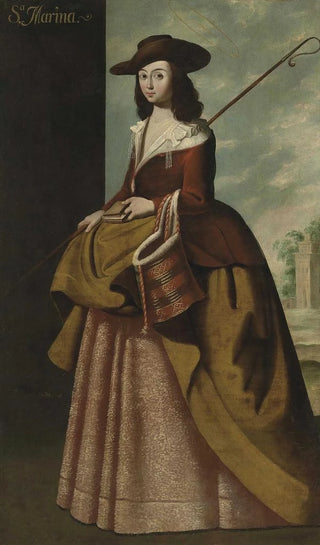 Studio of Francisco de Zurbarn - Saint Margaret of Antioch.webp