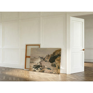 Sur la Riviera Côte rocheuse - Alfred Zoff | Reproduction Tableau Décoration murale affiche copie