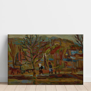 Sur la route - Sasza Blonder | Reproduction Tableau Décoration murale affiche copie