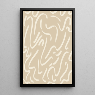 Tableau Bohème - Rêverie Beige | Reproduction Tableau Décoration murale affiche copie