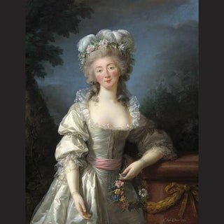 Tableau Madame du Barry - Elisabeth Louise Vigée Le Brun | Reproduction Tableau Décoration murale affiche copie