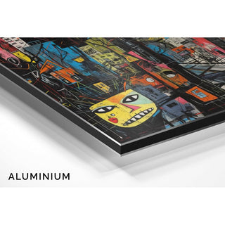 Tableau Street Art – Vibrance Urbaine | Affiche Colorée Style Graffiti Pop Art | Déco Moderne et Audacieuse pour Salon ou Bureau