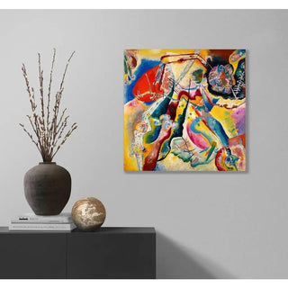 Tableau à la Tache Rouge - Wassily Kandinsky | Reproduction Tableau Décoration murale affiche copie