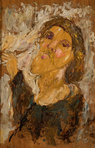 Tadeusz Makowski - Selfportrait study.webp