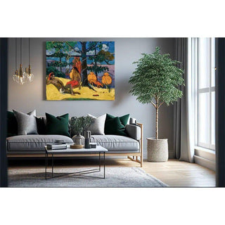 Te Arii Vahine La Femme Aux Mangos - Paul Gauguin | Reproduction Tableau Décoration murale affiche copie