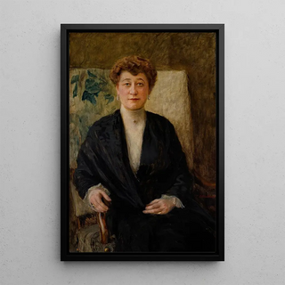 Teodor Axentowicz - Portrait of Zofia Doliska ne Niesioowska.webp