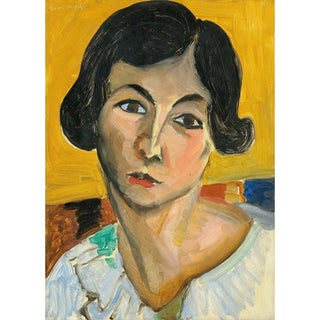 Tête de femme penchée Lorette - Henri Matisse | Reproduction Tableau Décoration murale affiche copie