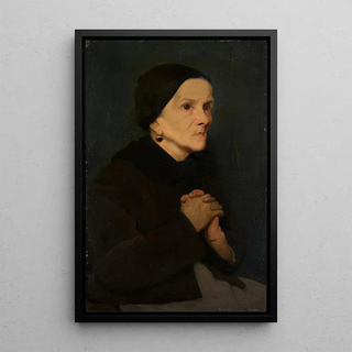 Theodor Poeckh - Betende Frau.webp