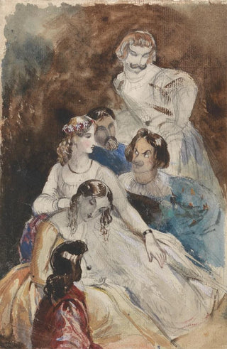 Theodor von Holst - Theatrical Group.webp