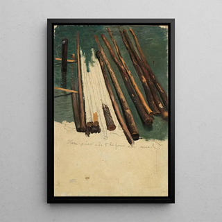 Thomas Fearnley - Logs at the Beach.webp
