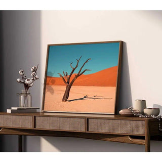 Tirage photographie de paysages - L'essence du désert africain immortalisée