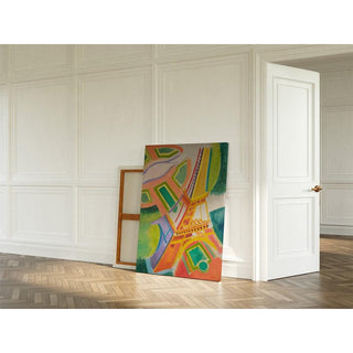 Tour Eiffel 1924 - Robert Delaunay | Reproduction Tableau Décoration murale affiche copie