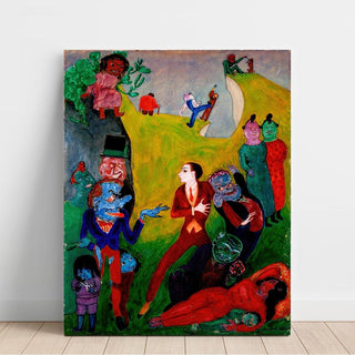 Utan Pardon - Nils Dardel | Reproduction Tableau Décoration murale affiche copie