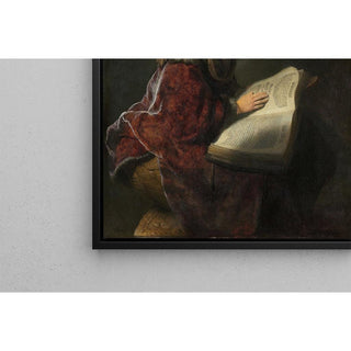 Vieille femme lisant - Rembrandt van Rijn | Reproduction Tableau Décoration murale affiche copie