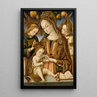 Vittore Crivelli - Madonna and Child with Two Angels.webp