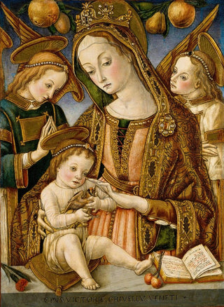 Vittore Crivelli - Madonna and Child with Two Angels.webp