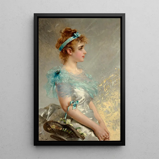 Vittorio Matteo Corcos - The flower basket.webp