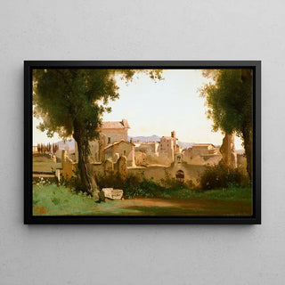 View from the Farnese Gardens, Rome - Jean-Baptiste Camille Corot
